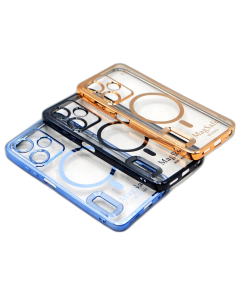 Infinix Hot 30i Back Cover Soft Multi Chrome Border Camera Protection Cover For Hot 30i