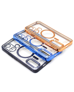 iTel A58 Lite Back Cover Soft Multi Chrome Border Camera Protection Cover For iTel A58 Lite