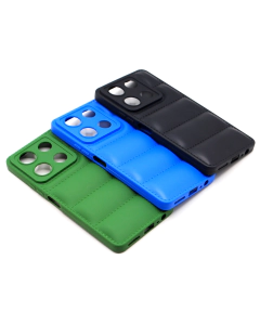 Infinix Note 30 Pro Back Cover Multicolour Soft Puff Case For Note 30 Pro