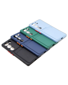 Vivo V29 Back Cover Soft Pocket Case For V29