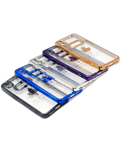 Oppo A37 Back Cover Soft Multi Chrome Border Camera Protection Cover For A37