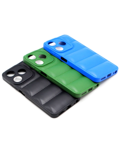Tecno Spark 10 Back Cover Multicolour Soft Puff Case For Spark 10