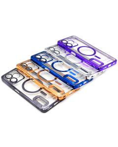 Realme C53 Back Cover Soft Multi Chrome Border Camera Protection Cover For C53