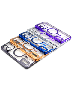 Realme Note 50 Back Cover Soft Multi Chrome Border Camera Protection Cover For Note 50