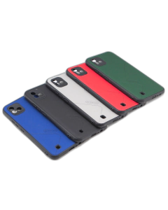 Realme C11 Back Cover Multicolour Soft Leather Case For C11