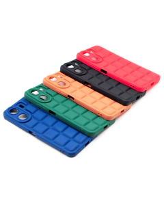 Xiaomi Poco C65 Back Cover Multicolour Soft Puff Case For Poco C65