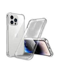 Apple iPhone 15 Pro Max Back Cover Transparent Extra Bumper Soft Crystal Clear Case iPhone 15 Pro Max
