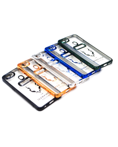 Oppo F3 Back Cover Soft Multi Chrome Border Camera Protection Cover F3