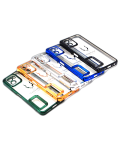 Vivo Y01 Back Cover Soft Multi Chrome Border Camera Protection Cover For Y01
