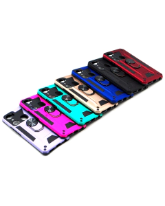 Infinix Hot 20i Back Cover Armor Stand Stylish Hard Case For Hot 20i
