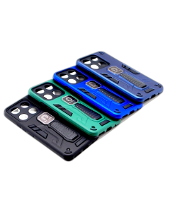 iTel A60 Back Cover Armor Stand Stylish Hard Case For A60