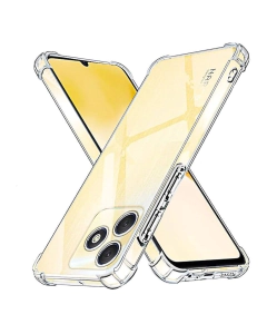 Realme Note 50 Back Cover Transparent Extra Bumper Soft Crystal Clear Case For Realme Note 50