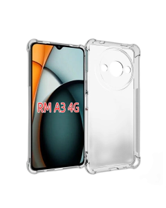 Xiaomi Redmi A3 2024 Back Cover Transparent Bumper Case For Redmi A3