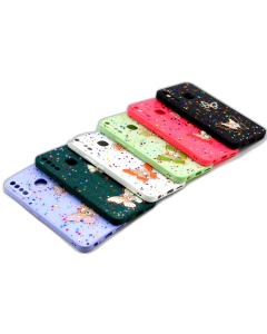 Infinix Hot 8 Back Cover Fancy Glitter Butterfly Style Cover Case For Infinix Hot 8