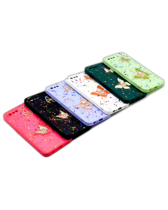 Oppo A1k Back Cover Fancy Glitter Butterfly Style Cover Case For Oppo A1k