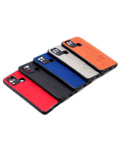 Infinix Hot 10s Back Cover Multicolour Soft Leather Case For Infinix Hot 10s