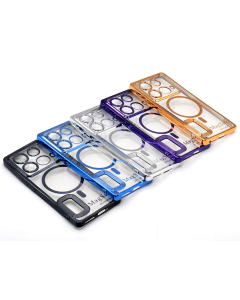 Infinix Note 40 Back Cover Soft Multi Chrome Border Camera Protection Cover For Note 40