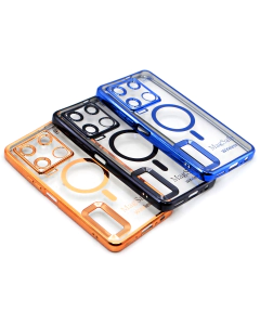 Infinix Note 30 Pro Back Cover Soft Multi Chrome Border Camera Protection Cover For Note 30 Pro