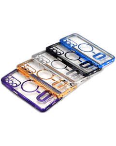 Samsung A25 Back Cover Soft Multi Chrome Border Camera Protection Cover For Galaxy A25