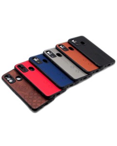 Tecno Spark 7 Back Cover Multicolour Soft Leather Case For Tecno Spark 7