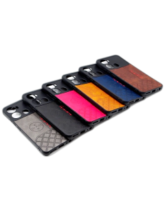 iTel P40 Back Cover Multicolour Soft Leather Case For iTel P40
