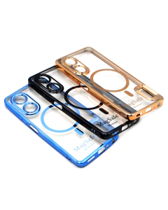 Oppo A58 Back Cover Soft Multi Chrome Border Camera Protection Cover For Samsung A05