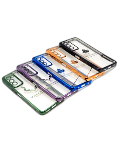 Tecno Camon 18P Back Cover Soft Multi Chrome Border Camera Protection Cover For Tecno Camon 18P