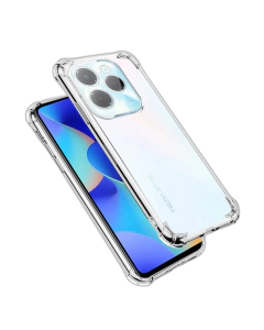 Infinix Hot 40 Pro Back Cover Transparent Bumper Case For Infinix Hot 40 Pro