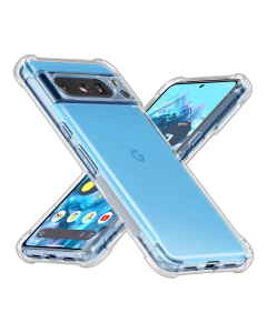 Google Pixel 8 Pro Back Cover Transparent Bumper Case For Google Pixel 8 Pro