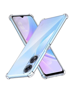 Oppo A38 Back Cover Transparent Bumper Case For Oppo A38