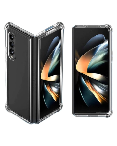 Samsung Z Fold 4 Back Cover Transparent Bumper Case For Samsung Z Fold 4