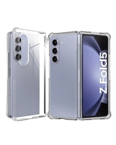 Samsung Z Fold 5 Back Cover Transparent Bumper Case For Samsung Z Fold 5