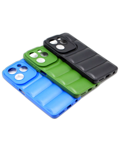 Infinix Hot 40 Pro Back Cover Multicolour Soft Puff Case For Infinix Hot 40 Pro