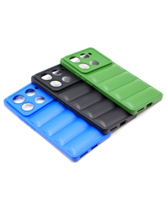 Infinix Note 40 Pro Back Cover Multicolour Soft Puff Case For Infinix Note 40 Pro