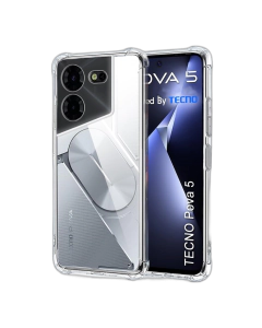 Tecno Pova 5 Back Cover Transparent Bumper Case For Pova 5