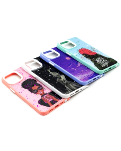 Apple iPhone 13 Pro Max Back Cover Fancy Still Glitter Style Cover Case For iPhone 13 Pro Max