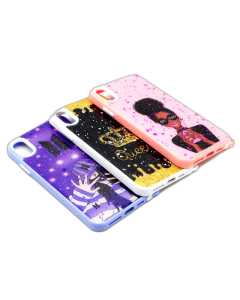 Apple iPhone X Max Back Cover Fancy Still Glitter Style Cover Case For iPhone X Max