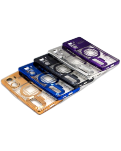Vivo V29e Back Cover Soft Multi Chrome Border Camera Protection Cover For Vivo V29e