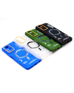 Infinix Zero X Pro Back Cover Multicolour Soft Puff Case For Zero X Pro