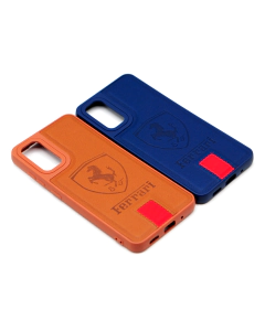 Samsung S20 Back Cover Multicolour Soft Ferrari Style Leather Case For Samsung S20