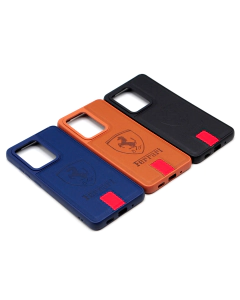 Samsung S20 Ultra Back Cover Multicolour Soft Ferrari Style Leather Case For S20 Ultra