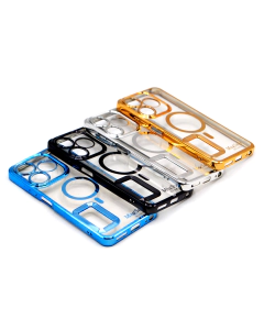 iTel A70 Back Cover Soft Multi Chrome Border Camera Protection Cover For iTel A70