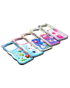 Tecno Camon 30 Back Cover Fancy Doll Design Wave Style Cover Case For Tecno Camon 30