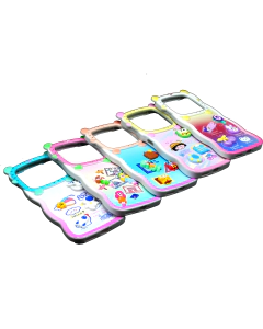 Infinix Note 40 pro Back Cover Fancy Doll Design Wave Style Cover Case For Infinix Note 40 pro