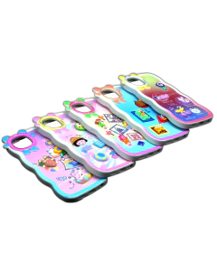 Oppo A16k Back Cover Fancy Doll Design Wave Style Cover Case For Oppo A16k