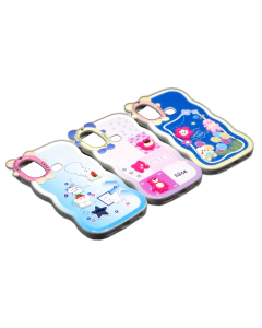 Vivo Y17 Back Cover Fancy Doll Design Wave Style Cover Case For Vivo Y17