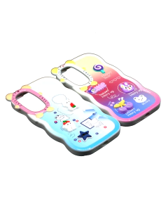 Samsung A55 Back Cover Fancy Doll Design Wave Style Cover Case For Samsung A55