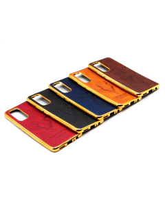Vivo V19 Back Cover Leather Style Soft Case For Vivo V19