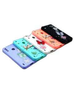 iTel A48 Back Cover Fancy Glitter Butterfly Style Cover Case For iTel A48
