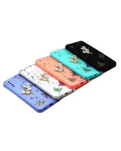 Vivo Y91C Back Cover Fancy Glitter Butterfly Style Cover Case For Vivo Y91C